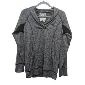 San Jose Sharks NHL Gray Womens Pullover long sleeve activewear shirt womens  L